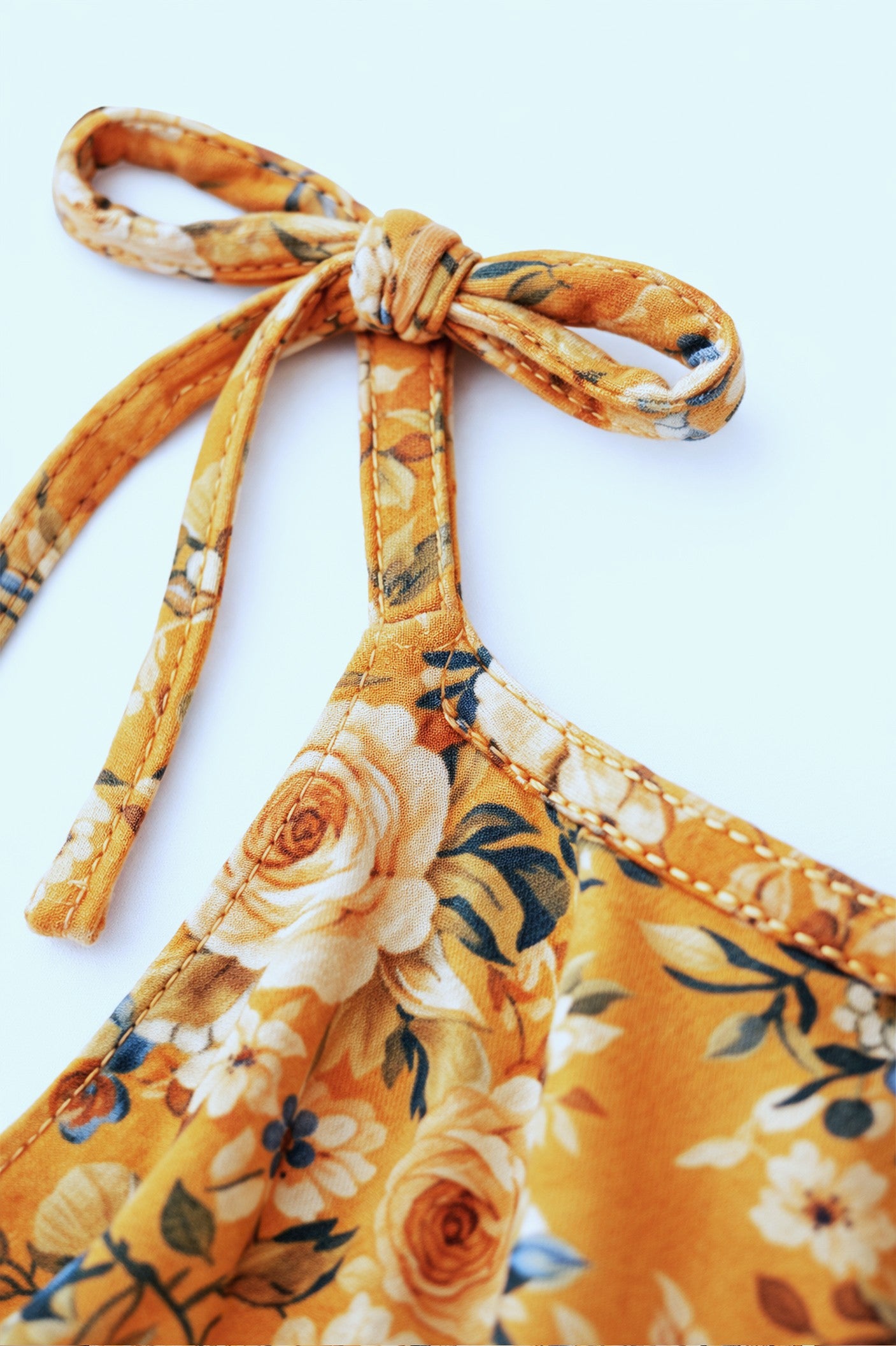 Yellow Floral Maxi Dress – Soft Flow Summer Wear